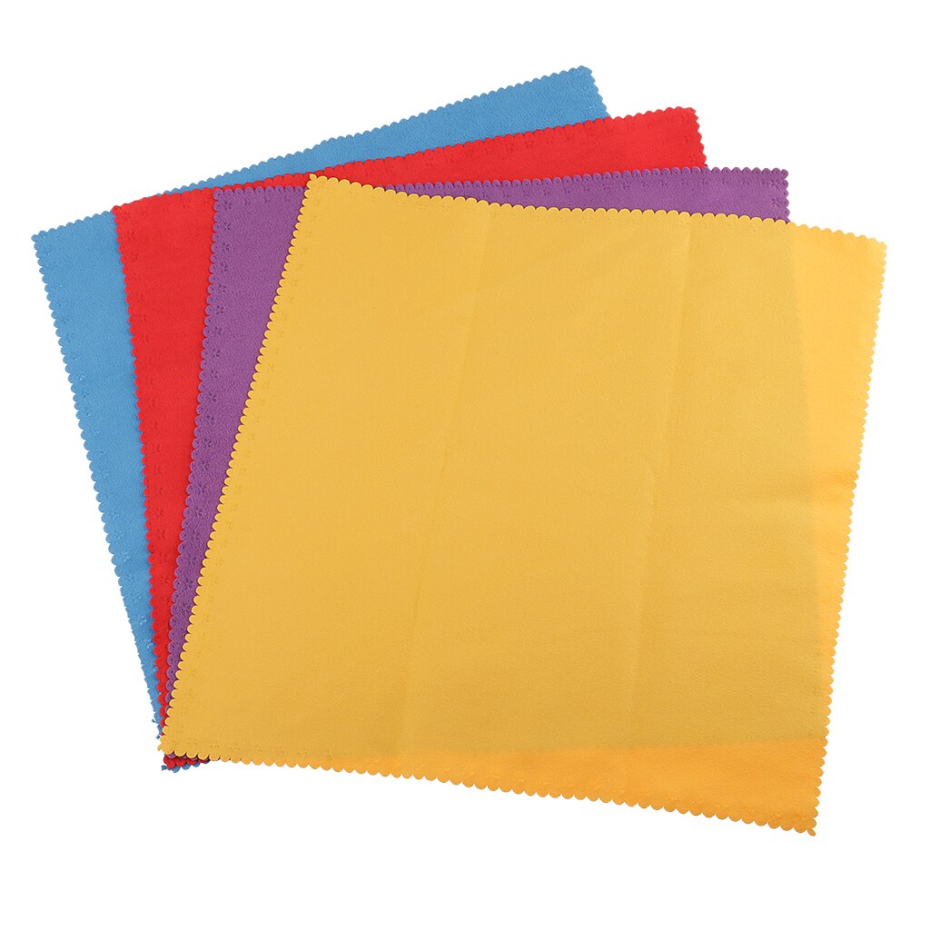 4 Stuks Grote Lcd Led Tv Telefoon Laptop Bril Cleaning Doek 12X12 Inch