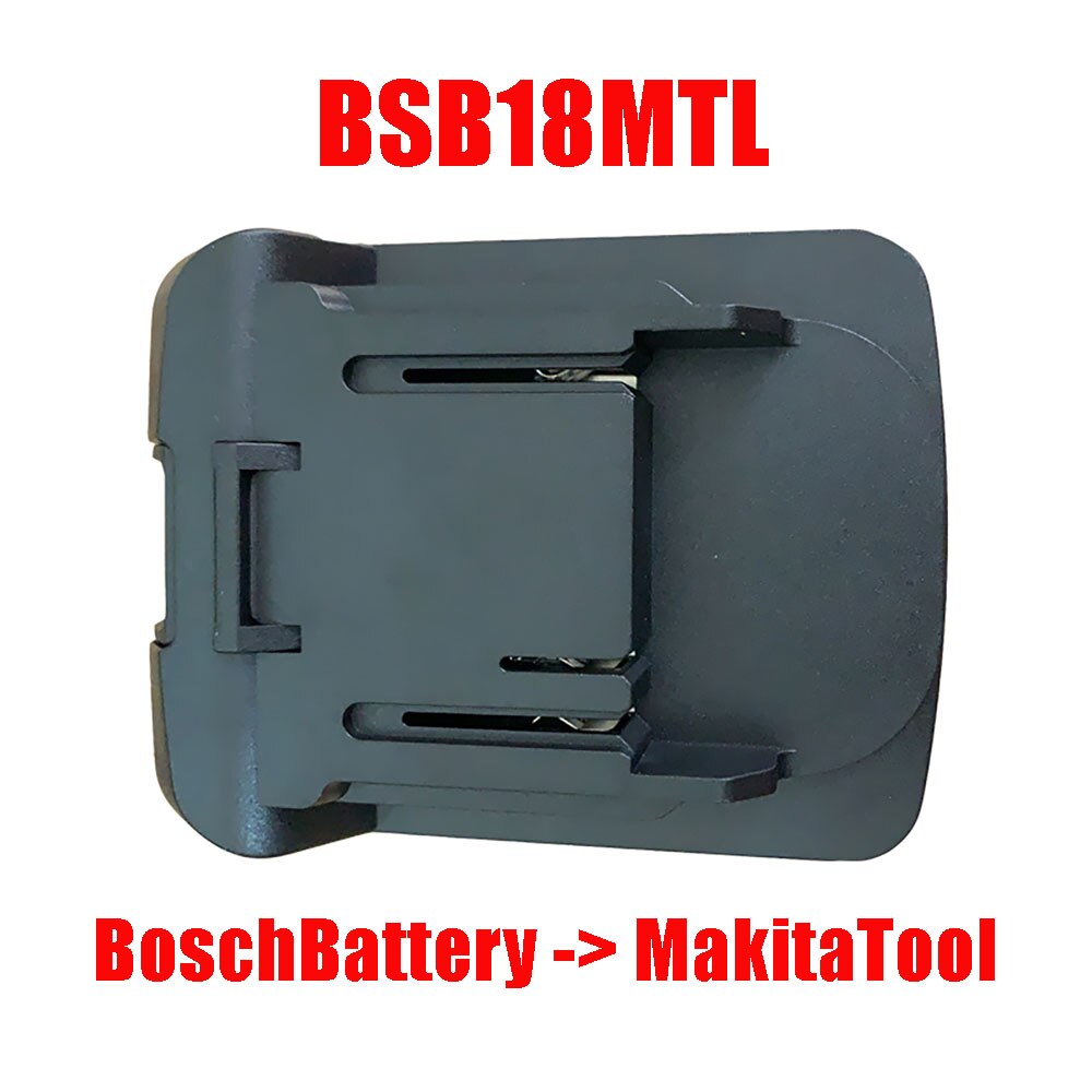 Adapter til makita 18v værktøj til dewalt bosch aeg ridgid devon worx milwaukee black decker porter-kabel stanley li-ion batteri: Bsb 18 mtl