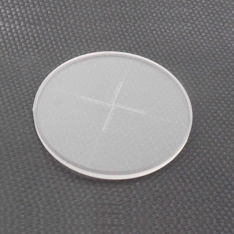 Microscope Micrometer Diameter 18.5mm DIV=0.05 Microscope Eyepiece Calibration Slide Coordinates Scale