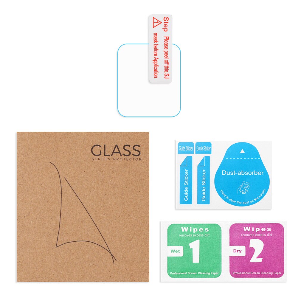 Protector de pantalla de cristal templado para reloj inteligente Huami Amazfit GTS, 1 unidad