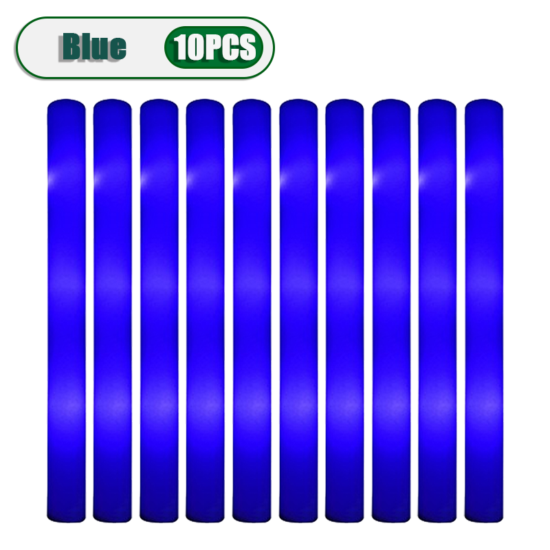 1-10PCS Glow Stick Music Festival Concert Support Glow Sticks Mardi Gras Party Supplies Festival Wedding Celebration Glow Sticks: army green