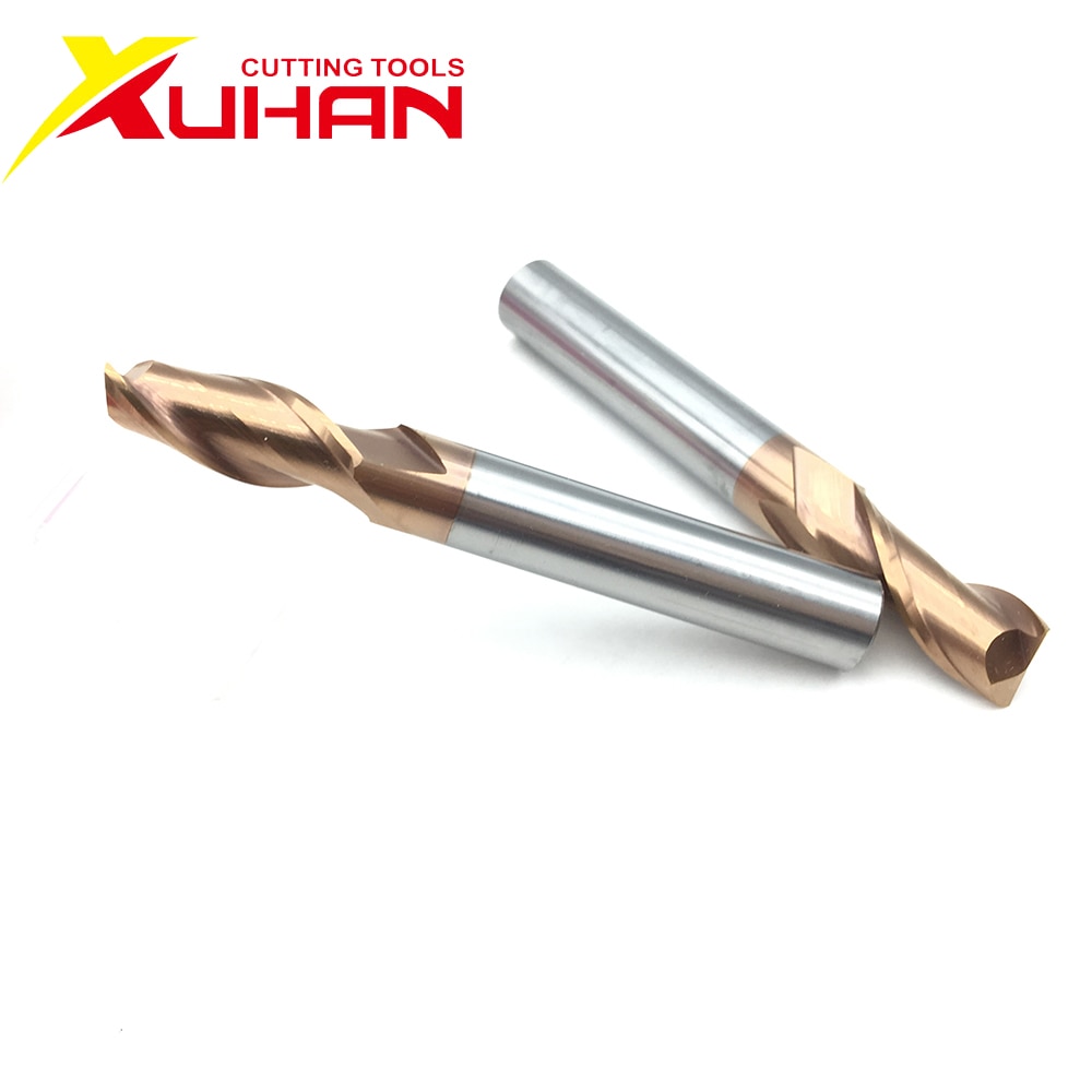 Cnc Frees Houten Snijder Houtbewerking Gereedschap 2 Rechte Fluit HRC55 End Mill Tungsten Staal Freesmachine Snijgereedschap
