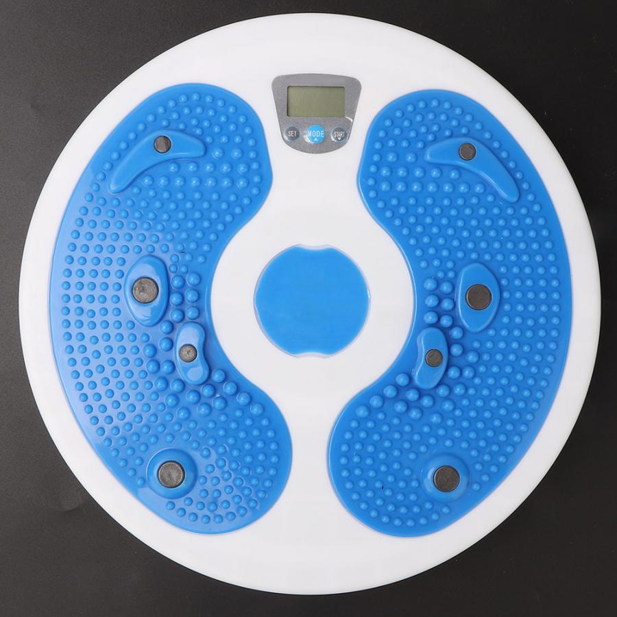 Electronic Calorie Count Waist Twister Plate Women Body Slimming Massage Sports Waist Twister Plate Balance Fitness Twist Board