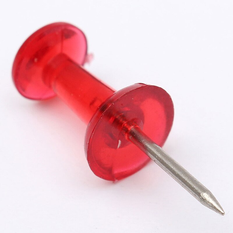 Tachuelas de plástico de colores surtidos, tachuelas de corcho, tablero de dibujo, suministros de papelería para oficina y escuela, 100 unids/set por juego