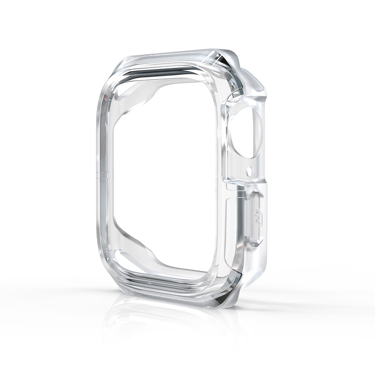 Til hello watch 3 plus etui beskyttelsescover pc+tpu gennemsigtigt tofarvet pansret uretui  h12 dt8 microwear ultra 3 smartwatch: L / Grøn
