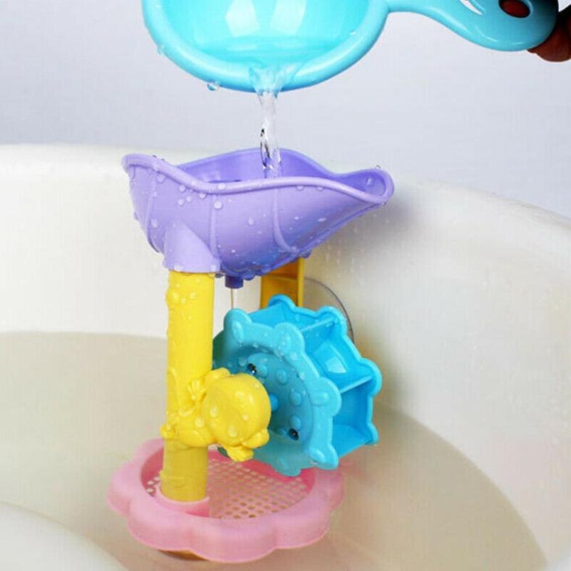 Funny Beach Bathroom Children Shower Pool Toys Cute Cartoon Elephant Bathing Water Shower Pool Toys for Baby Toddler