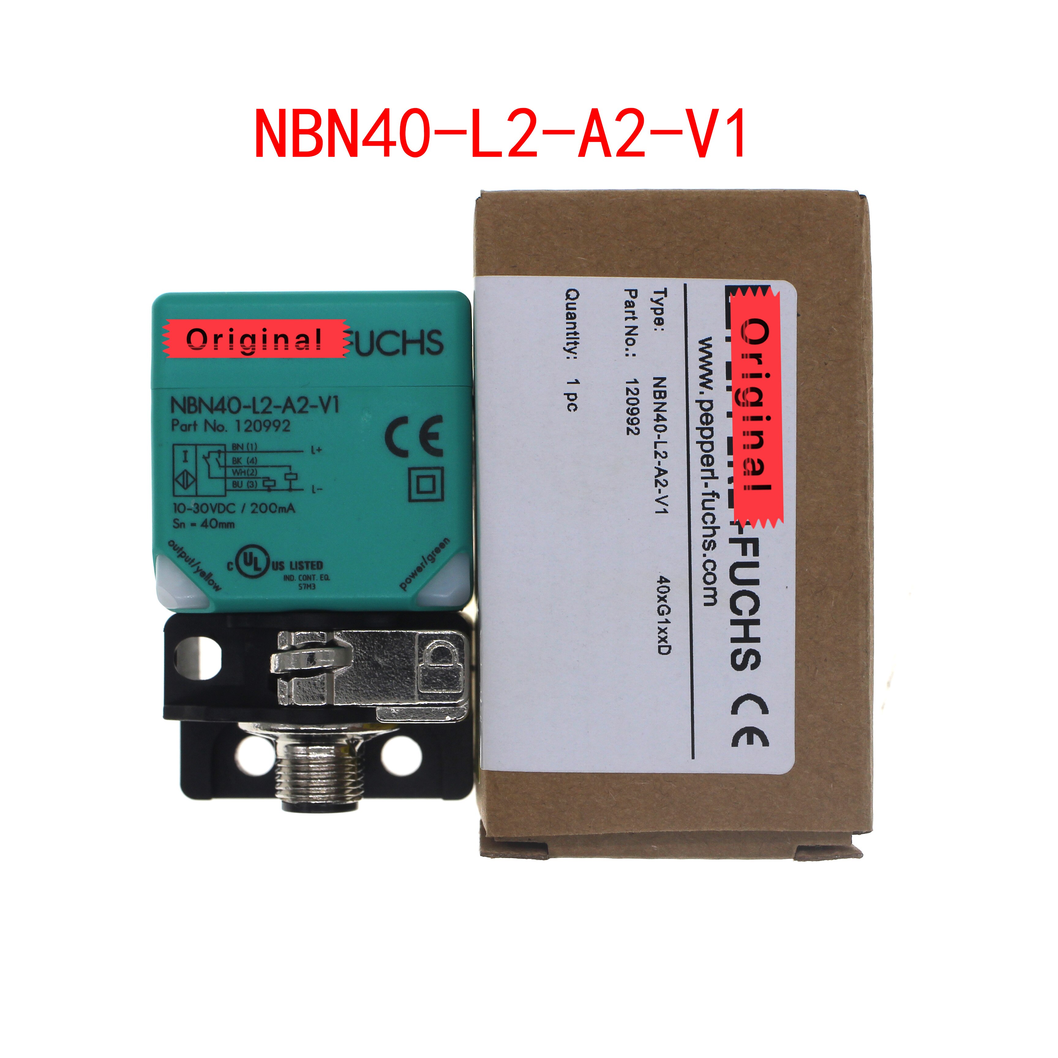 NBB20-L2-A0-V1 NBB20-L2-A2-V1 NBN40-L2-A0-V1 NBN40-L2-A2-V1 P + F Inductieve Proximity Sensor
