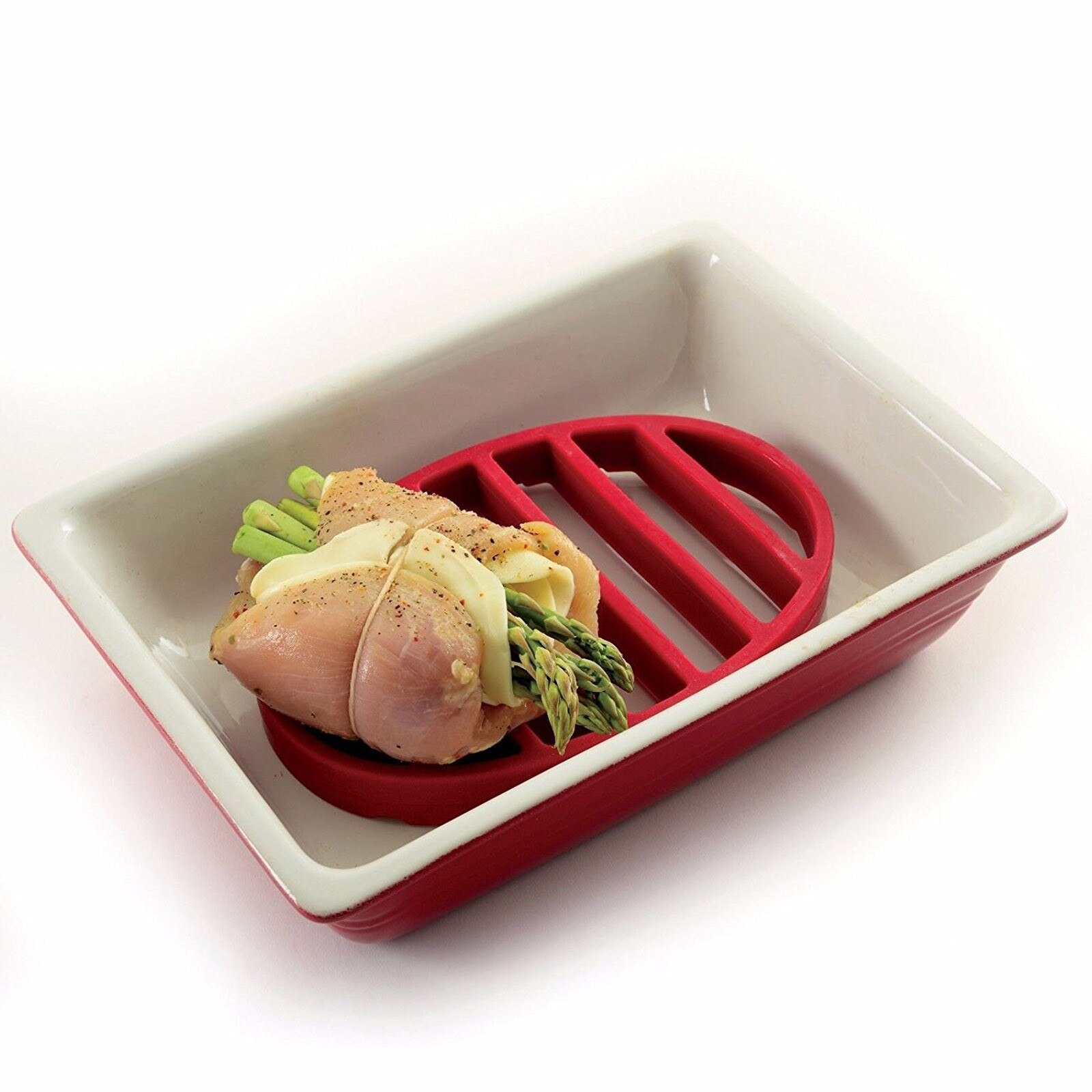 Silicone Bbq Grill Tray Rack Turkey Mat Kitchenwar Grandado