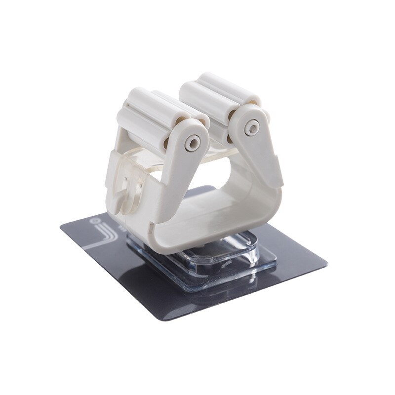 Vægmoppekrog hængestativ stærk sugebørste kostebøjle opbevaringsstativ hjemme badeværelse krogholder brusekrog