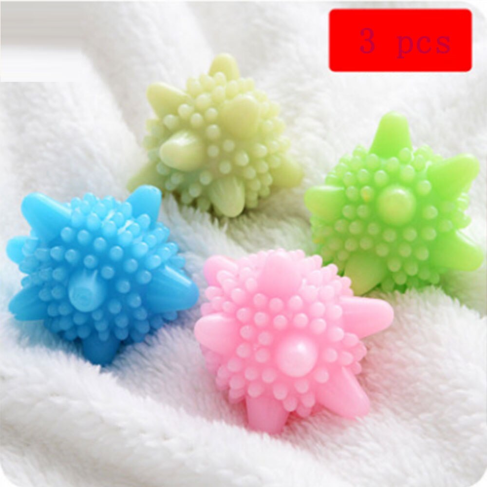 3 stücke Waschmaschine Waschen Ball Dekontamination Und Anti-Wicklung Reinigung Ball Meer Stern Farbe Solide Reinigung Ball