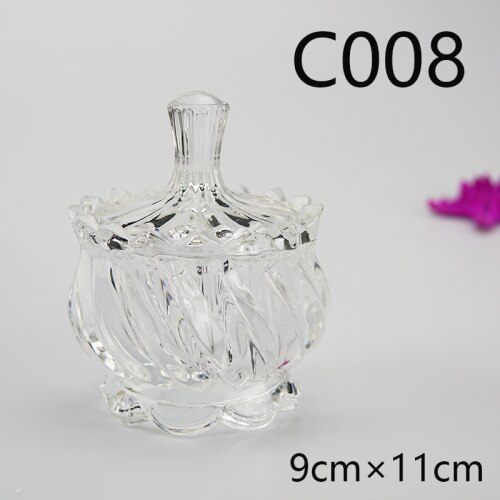 Handmade wax container empty glass candle holder DIY aromatherapy candle soybean wax candle tins: Section I