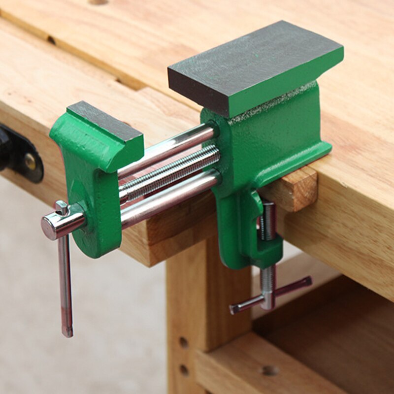 Clamp-On Bench Vise Table Jewelers Hobby Tools Accessories Mini 50*95mm Hand With Large Anvil Multifunctional Bench Vise