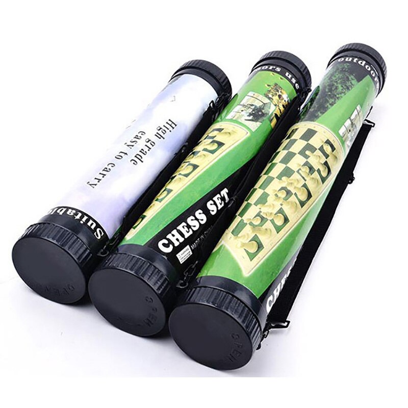 3 kinds Size Chess Foldable Chessboard Puzzle Chess Game Outdoor Travel Chess Plastic Leather Chess