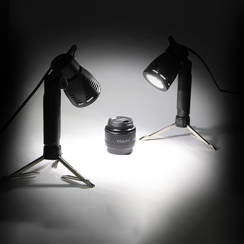 Photography LED Continuous Light Lamp 5500K 2700K Portable Camera Photo Lighting Fill Light Props for Table Top Studio