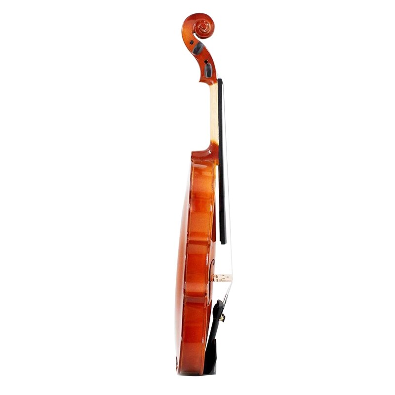 Arco de cuerda de acero de tilo para violín, tamaño 3/4 Natural, para principiantes
