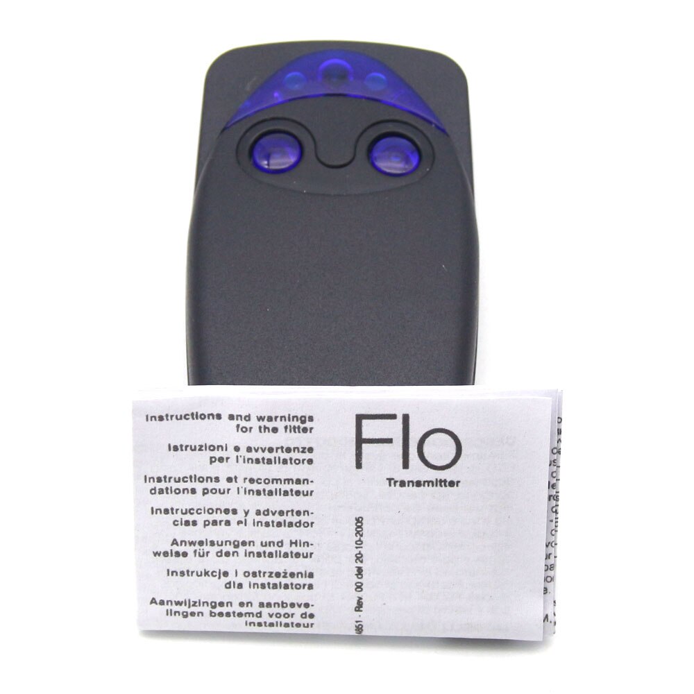 Flo2r-s Flo4r-s Afstandsbediening 433Mhz Compatibel Rolling Code Barrière Remote Garage Poort Deur Flors Controller 2 4 Knoppen