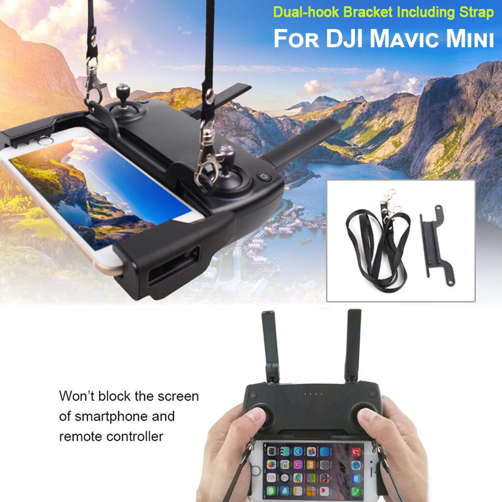 Afstandsbediening Mobiele Telefoon Beugel Nek Sling Strap Voor Dji Mavic Mini/Mavic Air/Mavic Pro/Spark drone Accessoires Kits
