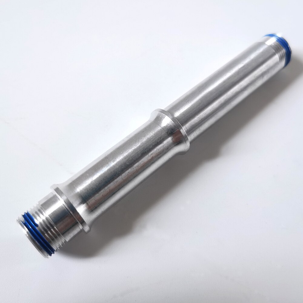 Eje de reemplazo para Novatec F482SB F482SB-SL, Kits de conversión de buje trasero de bicicleta de carretera, eje QR con tapas de extremo, núcleo de aleación: Axle