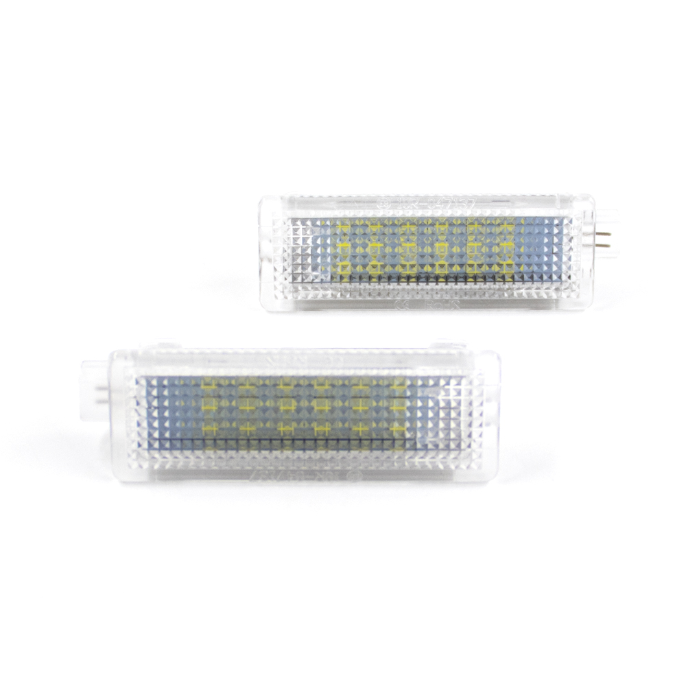 Lumière intérieure de courtoisie LED pour coffre de pied de voiture, 2 pièces, pour BMW E60 E92 E93 E81 E87 E88 F01 F02 F10 F20 E60 1 3 5 6 7 X Series