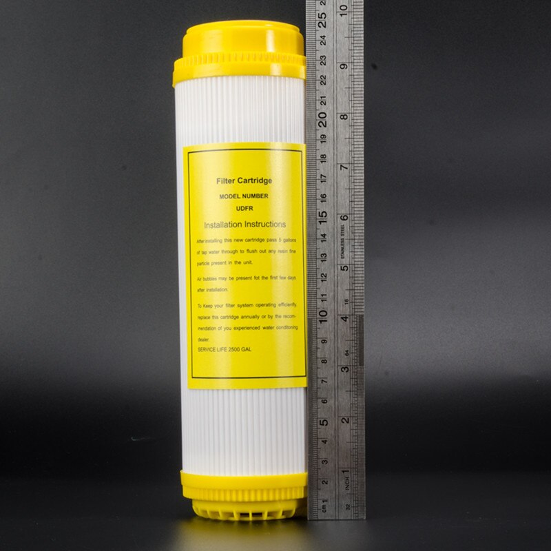 10 inch water purifier resin filter Household kitchen direct drinking filter to soften water Descaling filter