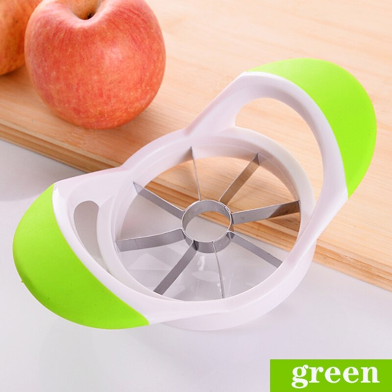 Cortador de manzanas para cocina, utensilio divisor de fruta y pera, mango cómodo para pelador de manzana de cocina, artículos diarios para el hogar: large