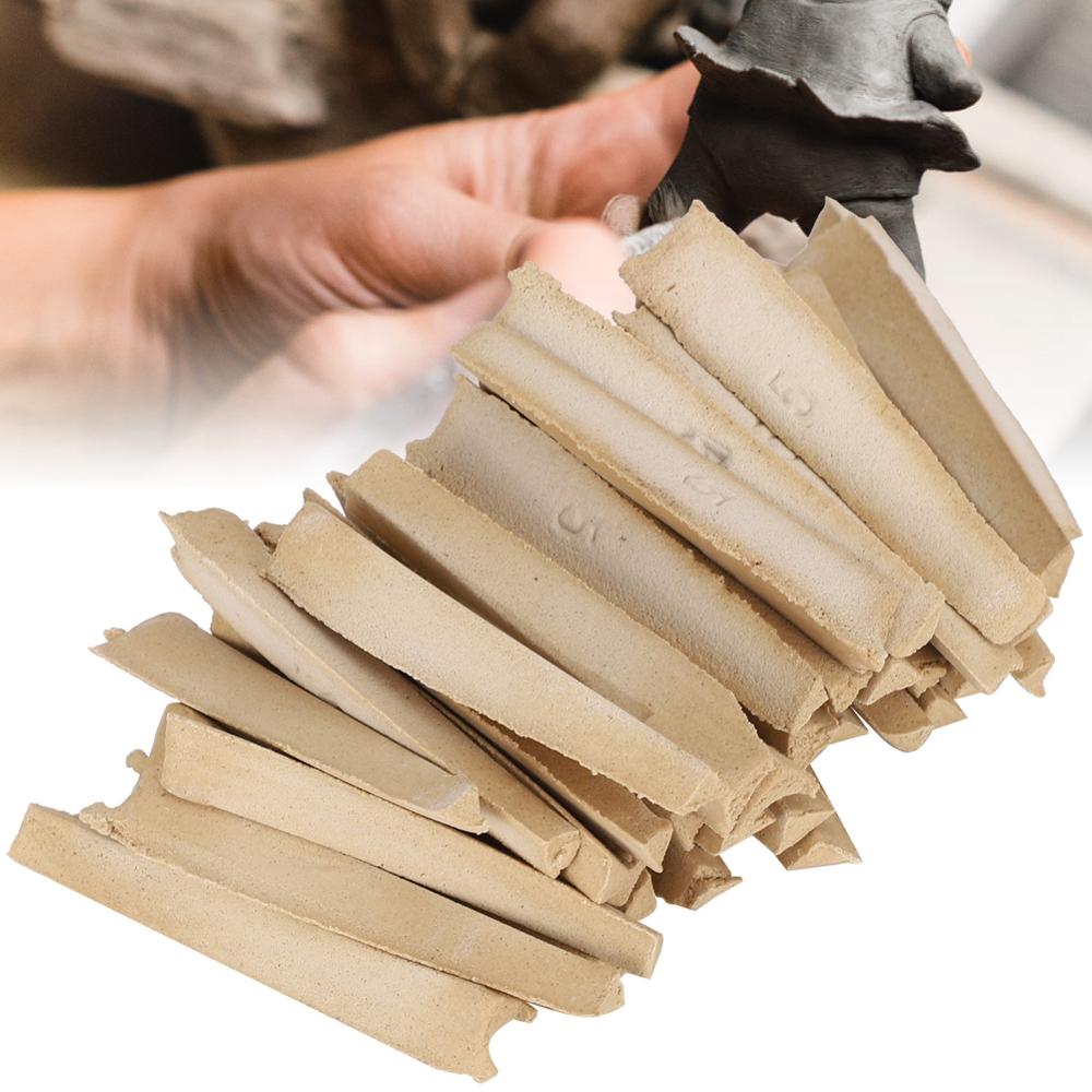 1230℃ Ceramic Craft Kiln Fire-resistant High Temperature Measuring Pyrometric Cones Electric Furnace Accessory Drill Art Tools