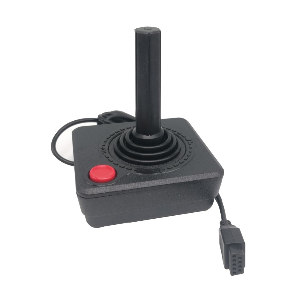 Ruitroliker Joystick Controller Gamepad voor Atari 2600 Console Systeem met beschermhoes geschenkdoos