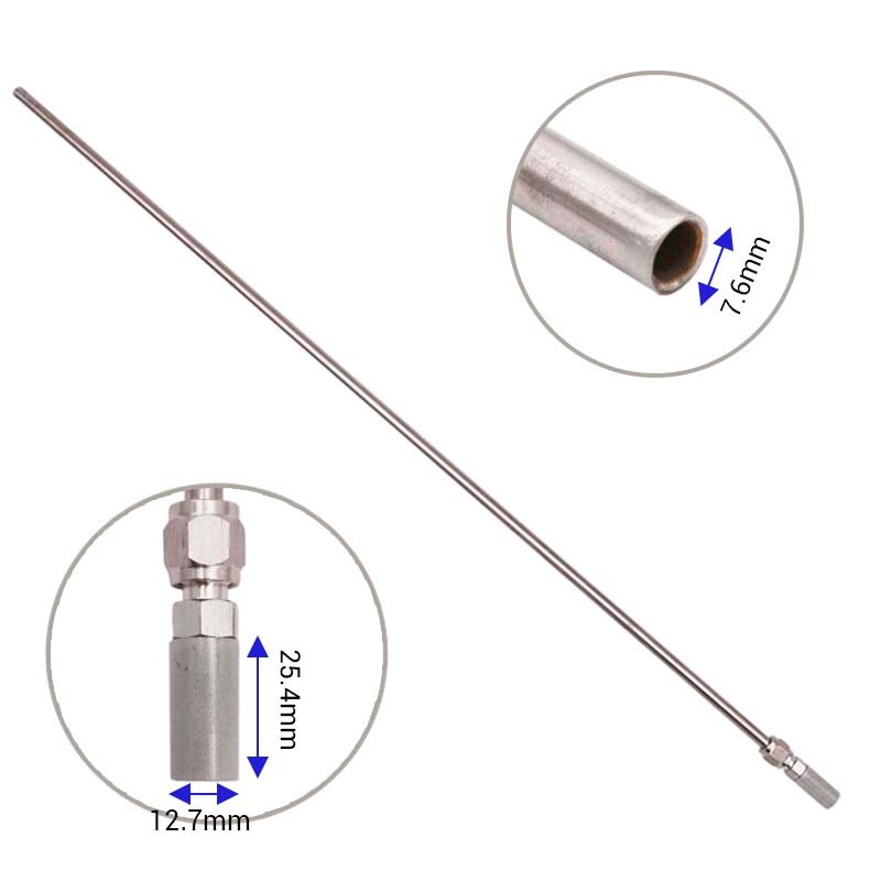 65cm Stainless Steel Aeration Wand 5/16"(8mm) OD 0.5 & 2.0 Micron Homebrew Wort Aeration Fermentation equipment