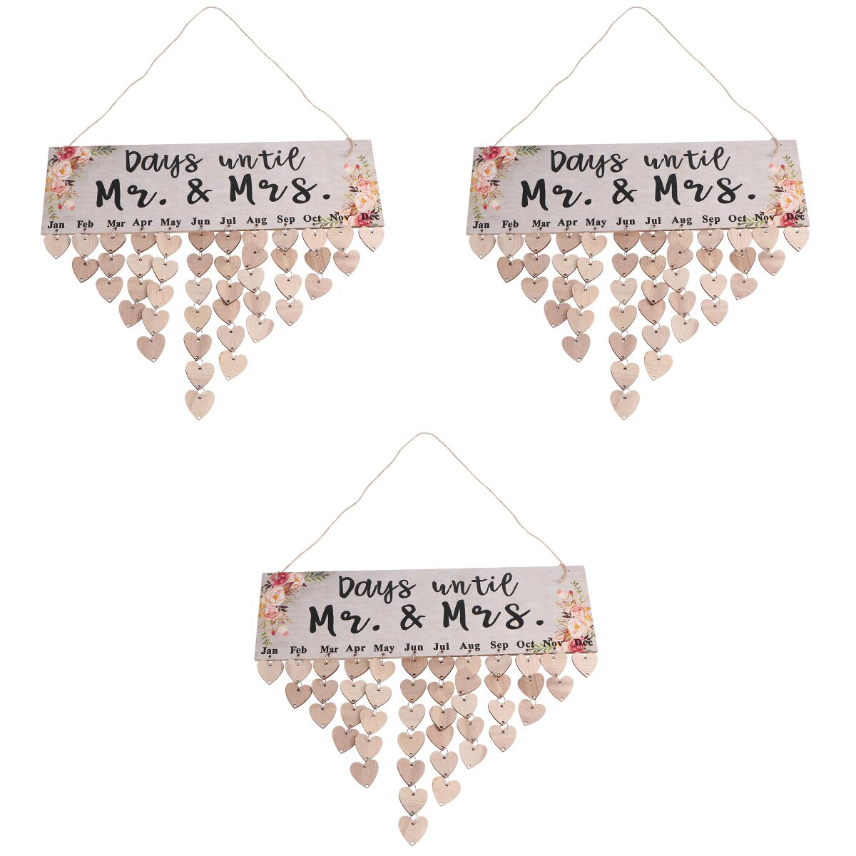 Houten verjaardagskalender mum & Dad's | Eco Company Houten verjaardagskalender mum & Dad's | Eco Company