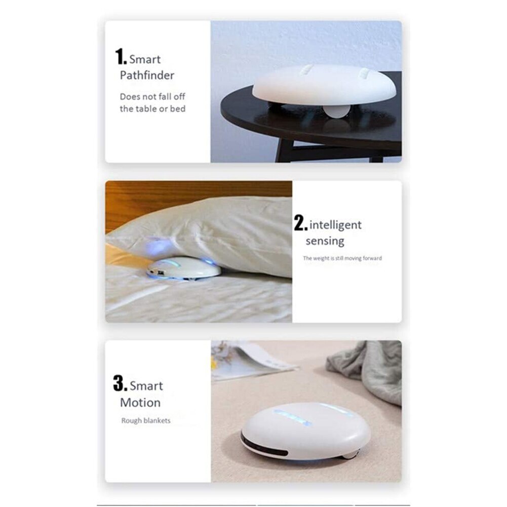Cleanse Bot Robot Uv Sterilizer Mite Killer Travel Home Bacteria Killing Home Tool