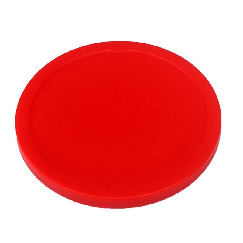 10 stück heim-airhockey, 75mm rote ersatz-rund-airhockey-hotdogs, robuste airhockey-hotdogs für spieltische, zubehör