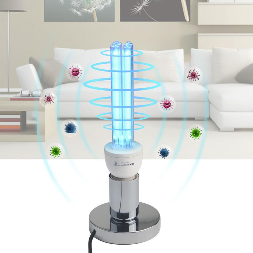 UVC Quarz Keimtötende UV lampe E27 220V 110V UV-licht Rohr Desinfektion Ultra violett beleuchtung für Bakterium Milbe mörder Schlecht