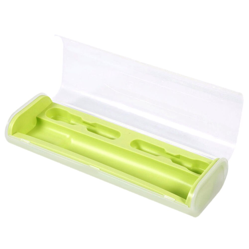 Bærbar elektrisk tandbørsteholder sag boks rejse camping til oral -b 4 farver: Grøn
