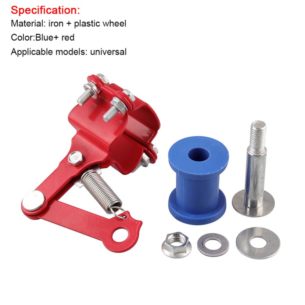 Motorcycle Chain Regulator Universal Chain Tensioner Adjuster Tool Roller Motorcycle Modified Accessories for Dirt Pit Bike ATV