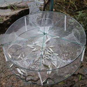 Large white shrimp net round fish net fishing net lobster river shrimp net fishing supplies