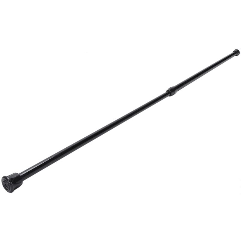 -fjäder utdragbar belastad gardinstång teleskopisk badfönster spännstång ,40 ~ 70cm