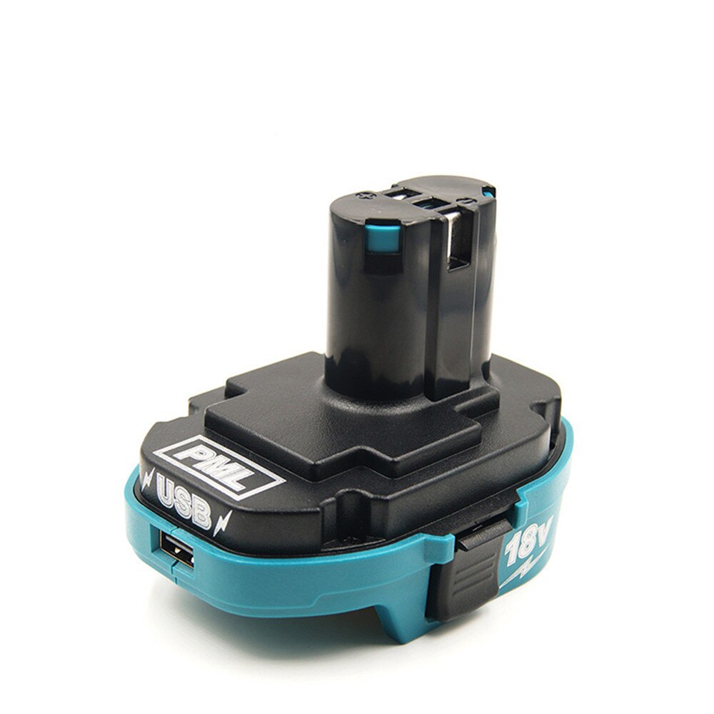 Usb laddare batteri adapter adapter verktyg för makita 18v bl18 li- jon batteri till makita 18v ni-cd ni-mh