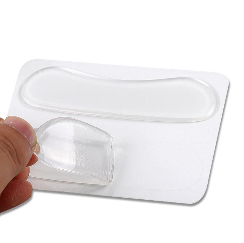 1 Pair Soft Silicone Gel Women Heel Inserts protector Foot feet Care Shoe Insert Pads Insole Cushion Feet Care Accessories: A
