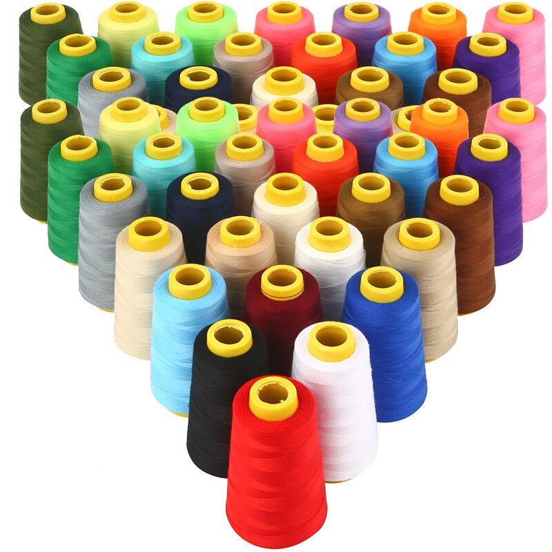 2500 Yards High Speed Sewing Thread Polyester Sewing Thread Type Manual Line Fabric Knitted Underwear Lock Line Dedicated