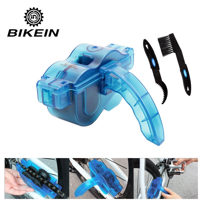 BIKEIN MTB Road Bike Chain Cleaning Tool Kit 3 Pack Fiets Chain Cleaner Scrubber Cleaning Tool Kit Draagbare