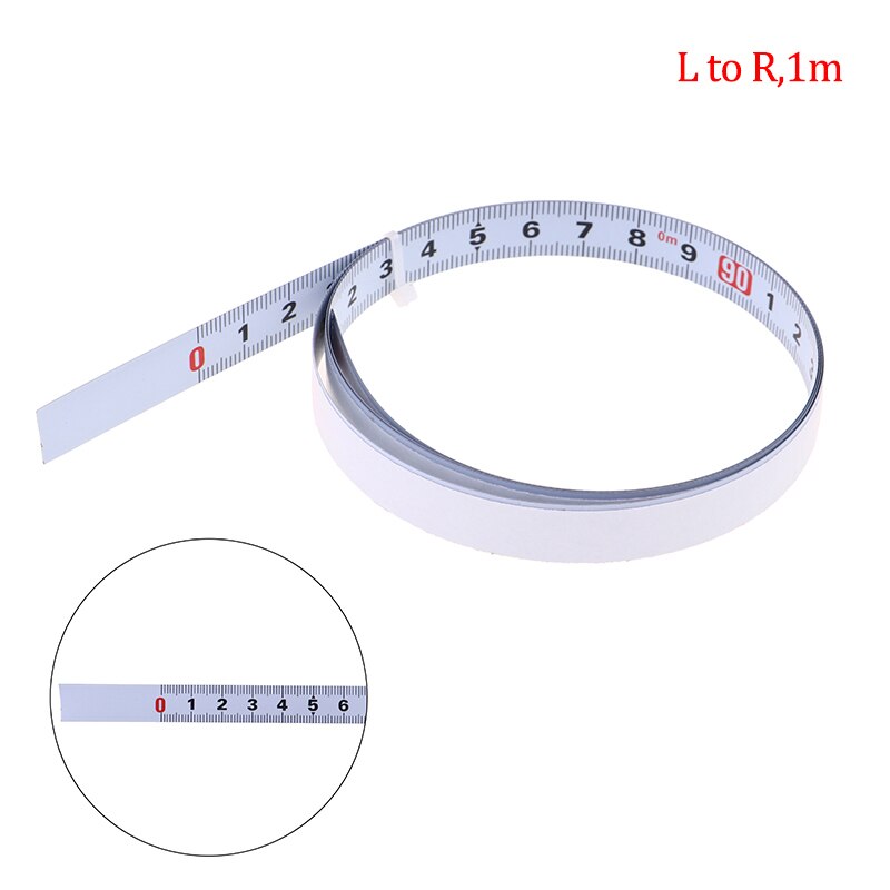 1/2m carbon steel Miter Track Tape Measure Self Ad... – Grandado