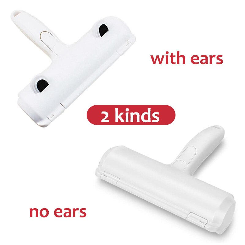 Reusable Pet Hair Remover Two Way Cat Hair Removal Tool Dog Brush Sofa Clothes Self Cleaning Slicker Brush for Dogs