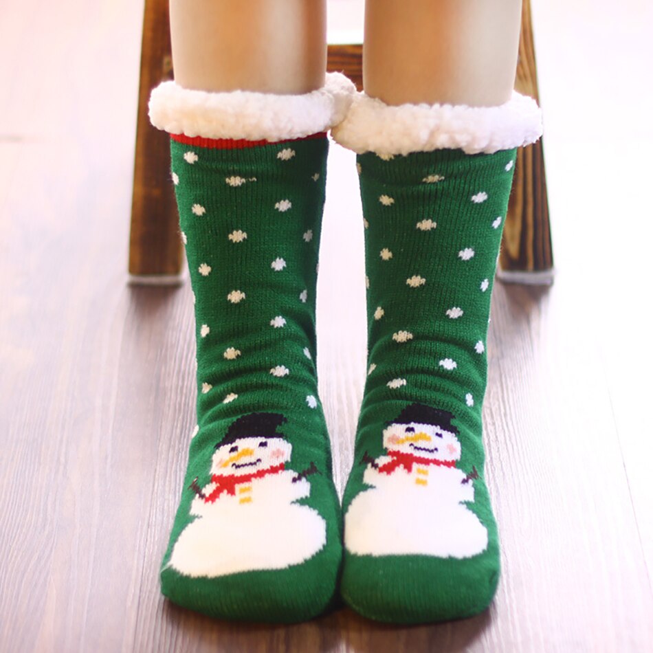 Kids Meisje Kerst Kousen Xmas Party Winter Warme Lange Sokken Kerstman Boom Sneeuwpop Kous Volwassen Accessoires: E