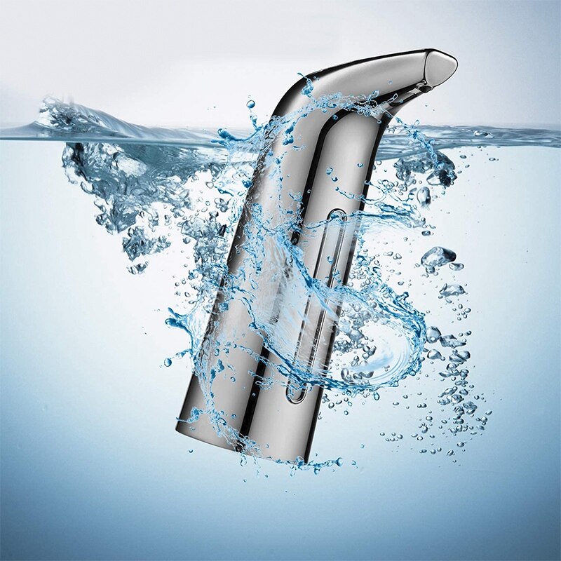 Automatische zeepdispenser, drukloze zeepdispenser, , 400ml vloeibare handsfree infraroodsensor elektrische automatische zeepdispenser