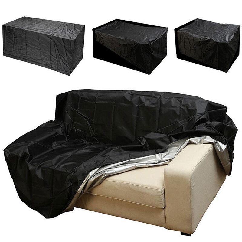 Rectangular Garden Patio Rain Dust Cover Outdoor Waterproof Sofa Table Chair Bench Furniture Cover J2Y