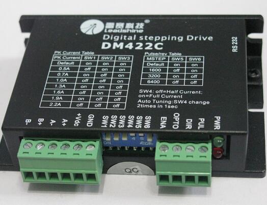 NEUE LeadShine DM422C, 2 Phase Schrittmotortreiber, bis zu 40VDC/2,2A/512 microstep