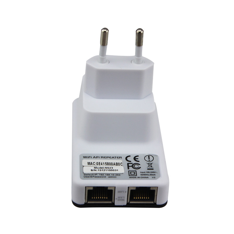 Repeater wifi trådløs router extender ap booster forsterker lan client bridge ieee 802.11b /  g / n eu plug wi fi roteador