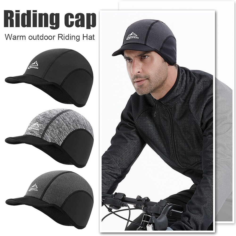 Cycling Cap Windproof Ear Protection Winter Outdoor MTB Road Bicycle Bike Riding Running Reflective Sports Ski Warmer Hat