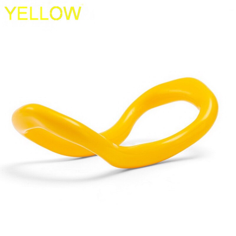 Pilates cercle yoga cercle exercice musculaire musculation fitness forme parfaite fascia massage accessoires de fitness: Jaune