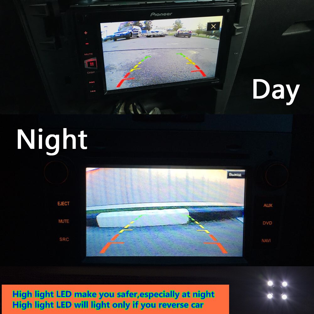 8LED Auto Achteruitrijcamera 4.3 "5" Spiegel Lcd Parking Monitor Reverse Draadloze Voor Mercedes Benz Vito Viano sprinter B Klasse W639